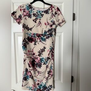 Pink Blush maternity dress